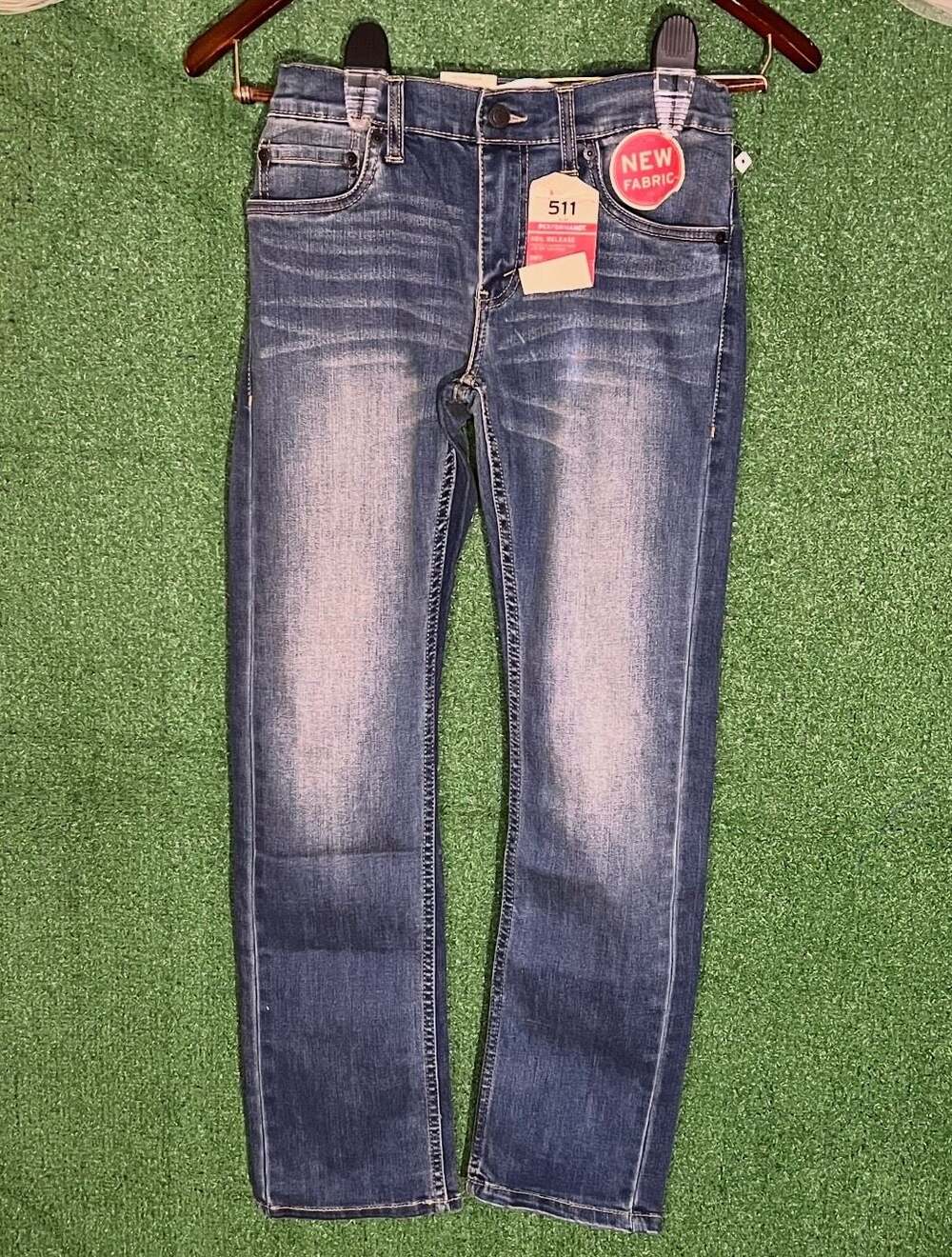 Levi's Boys 511 Slim Performance Adjustable Waistband Jeans